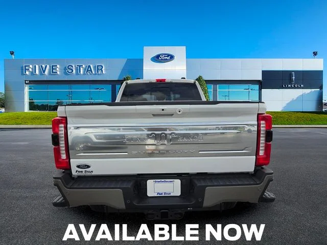 New 2026 Star White Metallic Tri-Coat Ford King Ranch image 10
