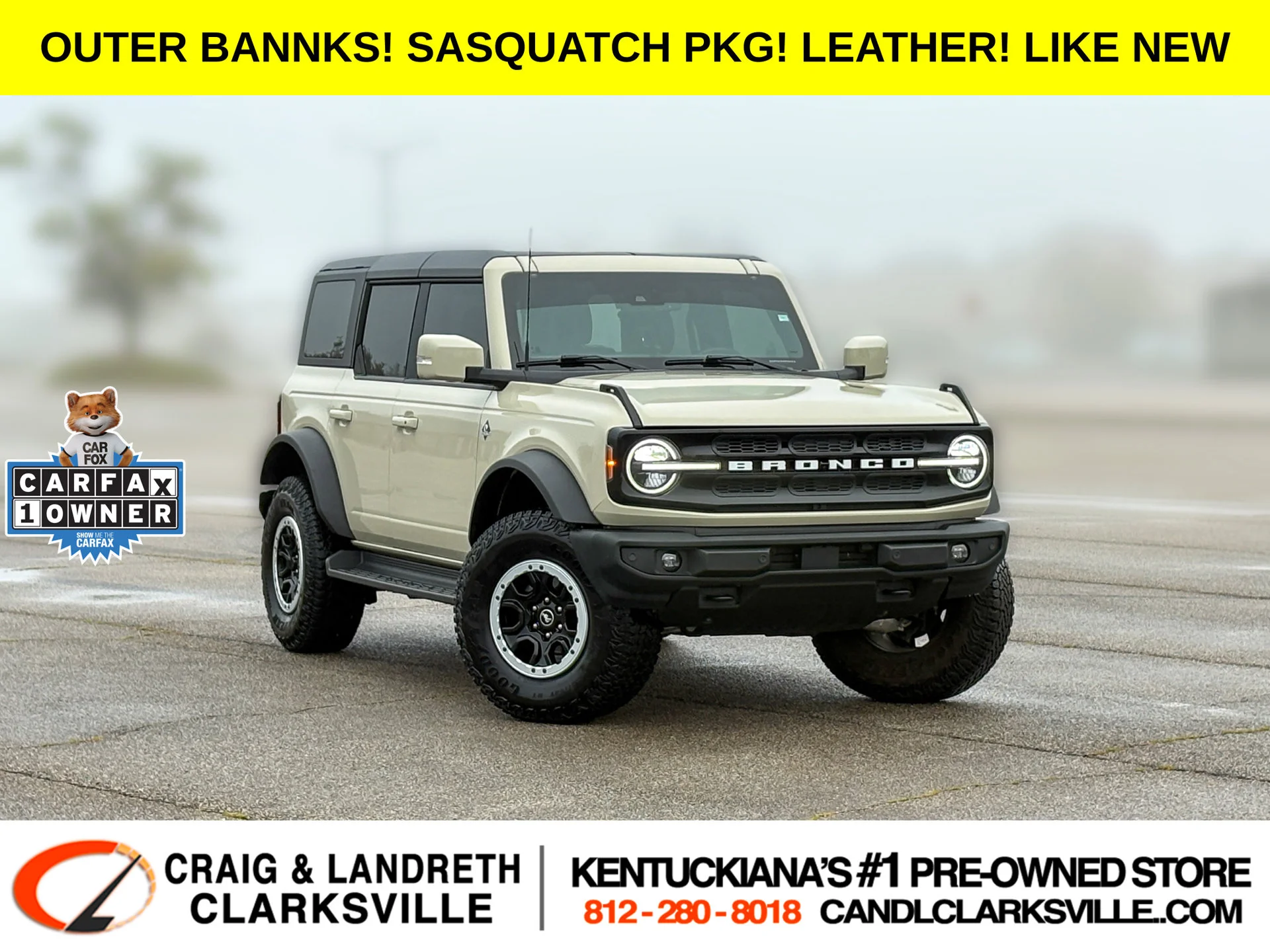 Used 2025 Beige Ford Outer Banks image 1