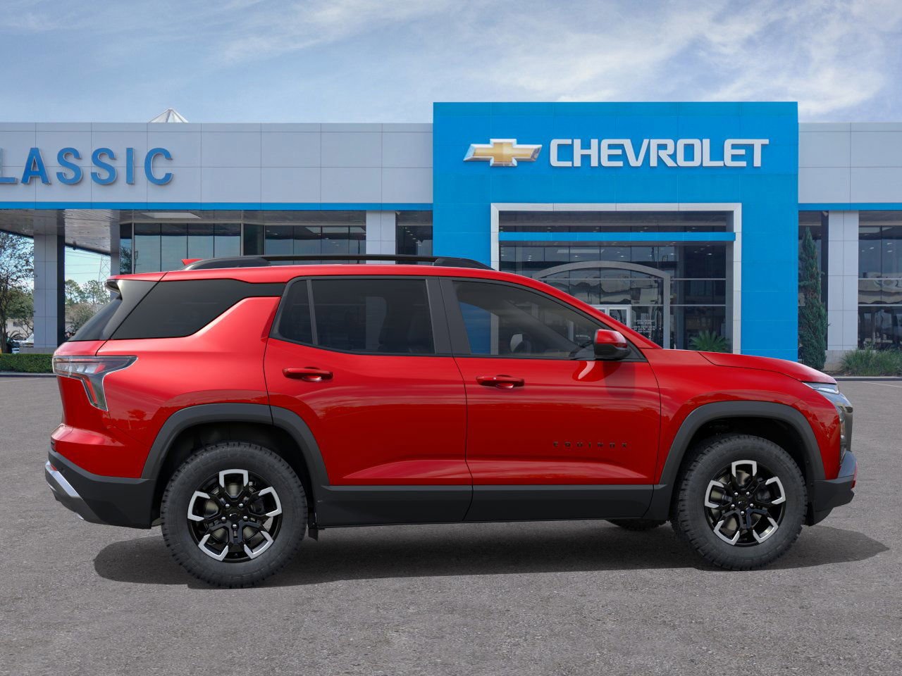2026 Chevrolet Equinox ACTIV Red at Classic Elite Chevrolet Sugar Land