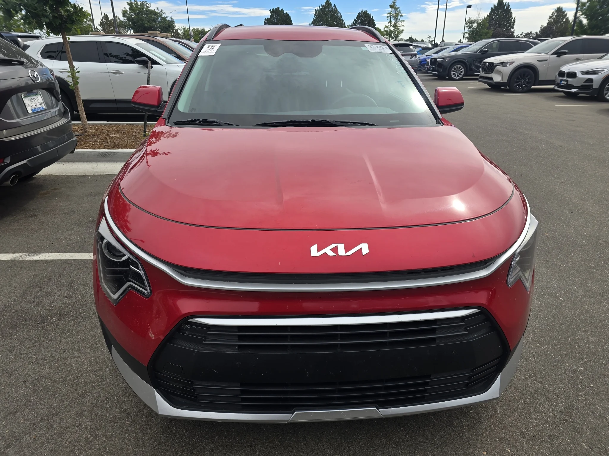 Used 2025 Runway Red Kia LX image 8