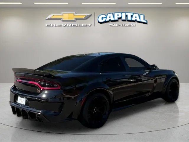 Used 2022 Black Dodge R/T Scat Pack Widebody image 5