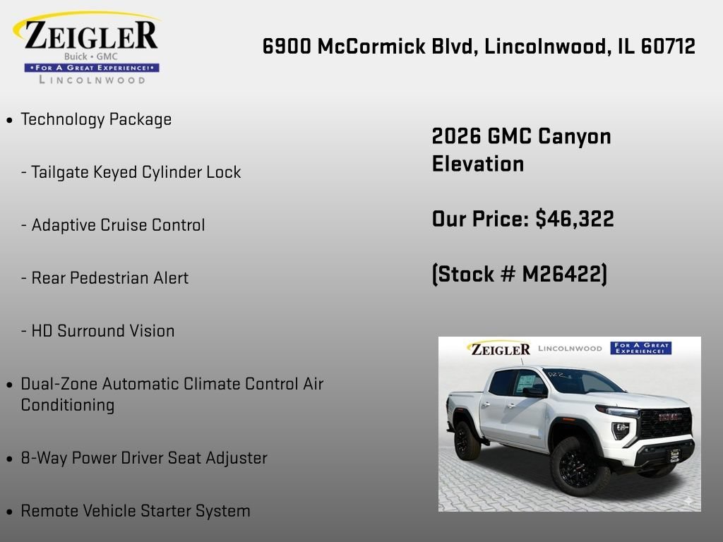 New 2026 Summit White GMC Elevation image 24