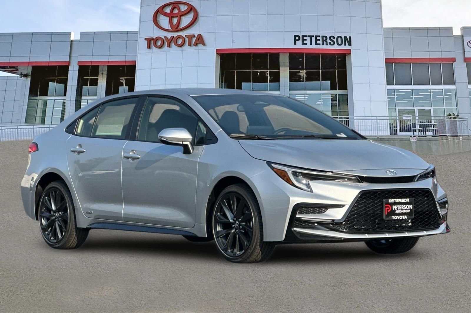 New 2026 Silver Toyota SE image 2