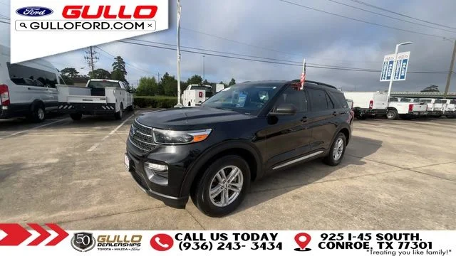 Certified Used 2022 Agate Black Metallic Ford XLT image 4