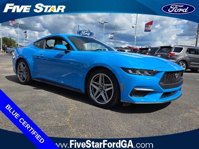 Certified Used 2024 Grabber Blue Ford EcoBoost Premium image 1