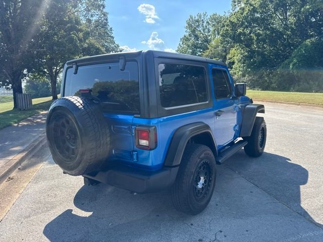 Used 2021 Blue Jeep Sport image 7