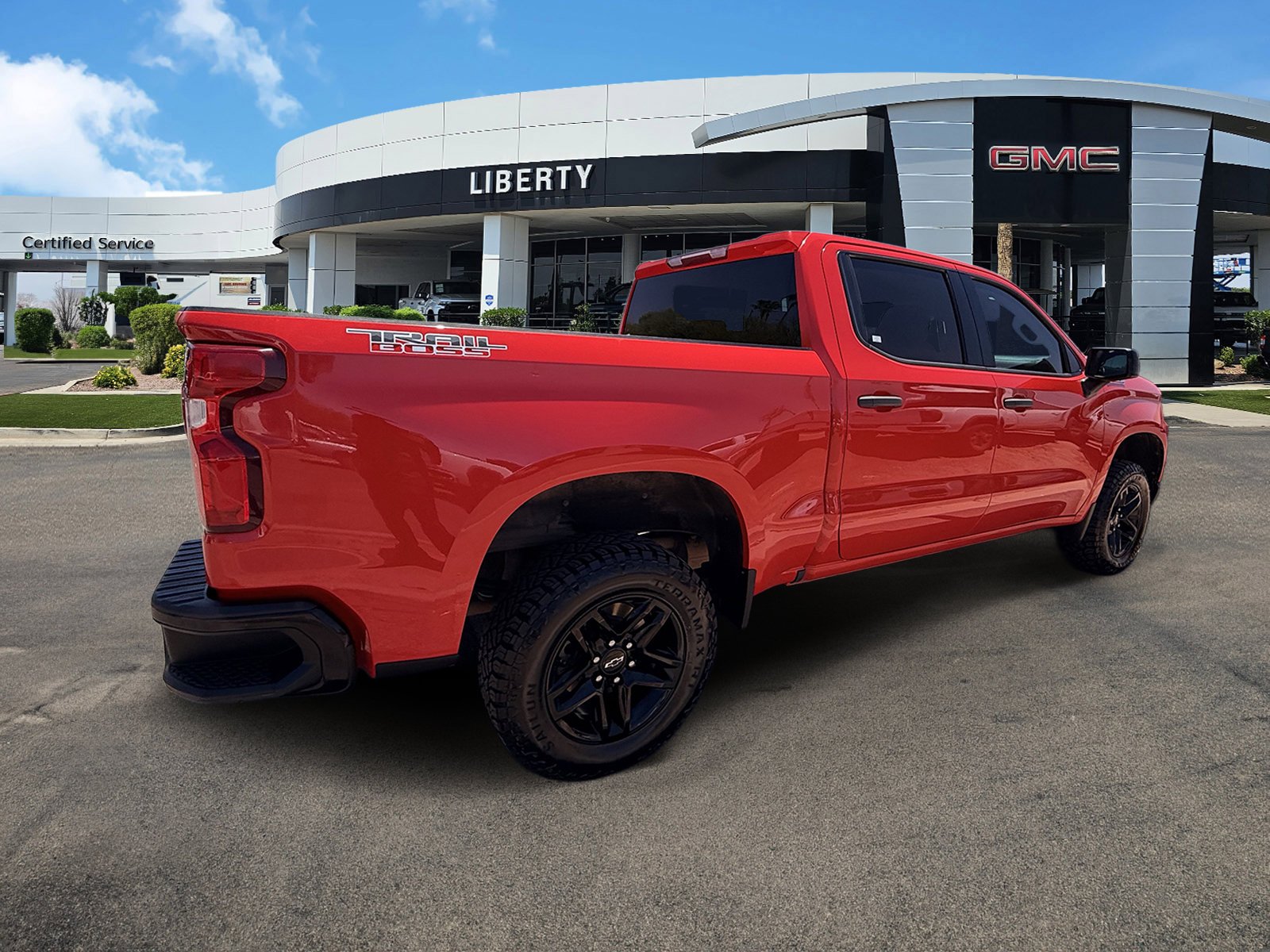 Used 2021 RED HOT Chevrolet Custom Trail Boss image 3