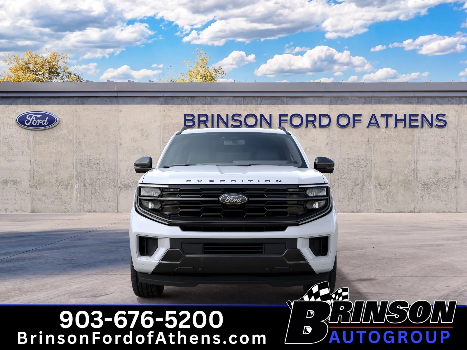 New 2027 Star White Metallic Tri-Coat Ford Platinum image 3