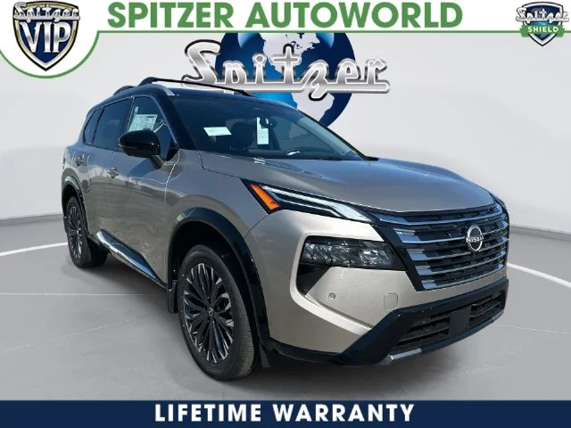 New 2026 Champagne Silver Metallic / Super Black Two-tone Nissan Platinum image 1