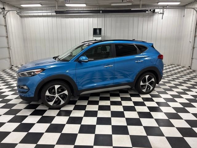 Used 2018 Blue Hyundai Limited image 1
