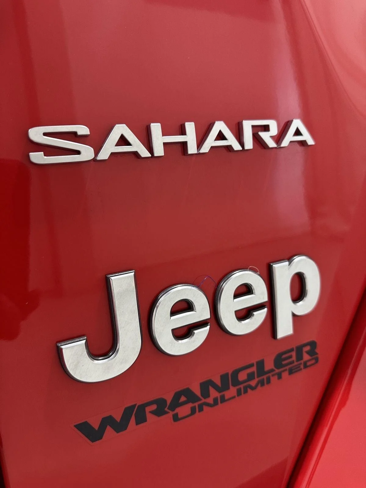 Used 2021 Firecracker Red Jeep Unlimited Sahara image 24