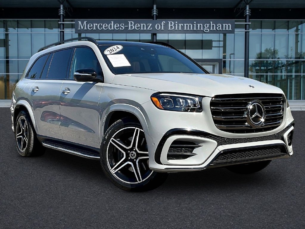 Certified Used 2024 MANUFAKTUR Alpine Gray Mercedes-Benz GLS 450 image 1
