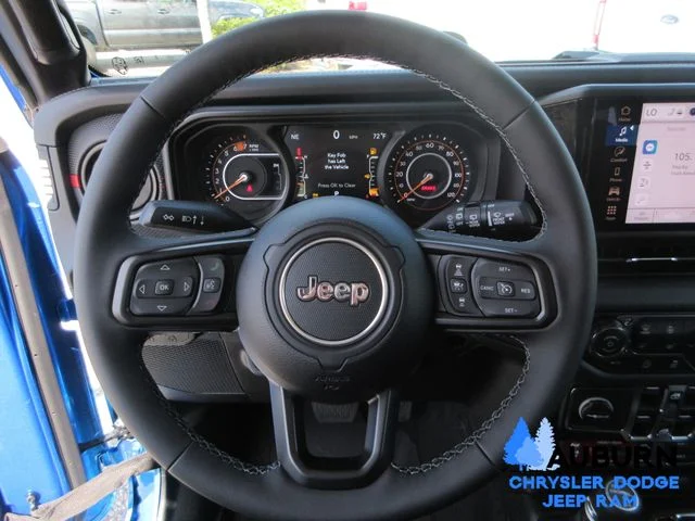 New 2026 Hydro Blue Pearl-Coat Exterior Paint Jeep Rubicon image 8