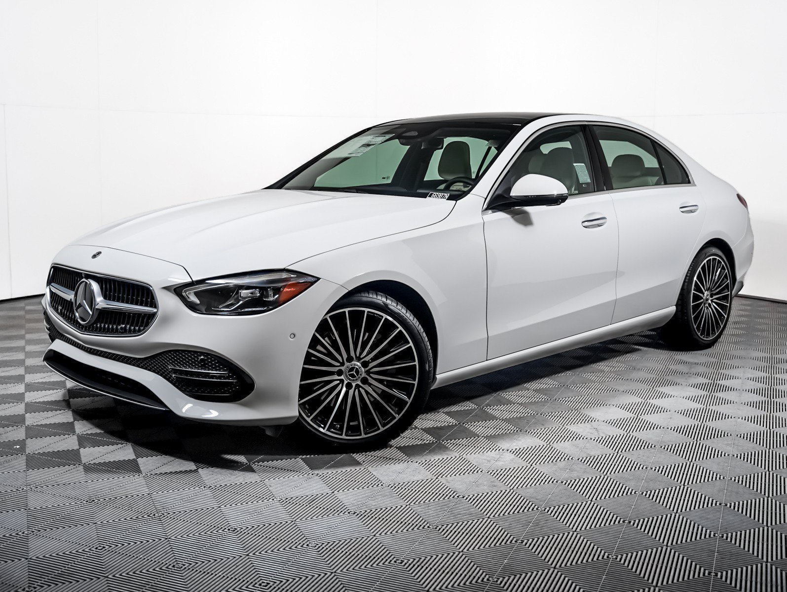 New 2026 Polar White Mercedes-Benz C 300 image 1