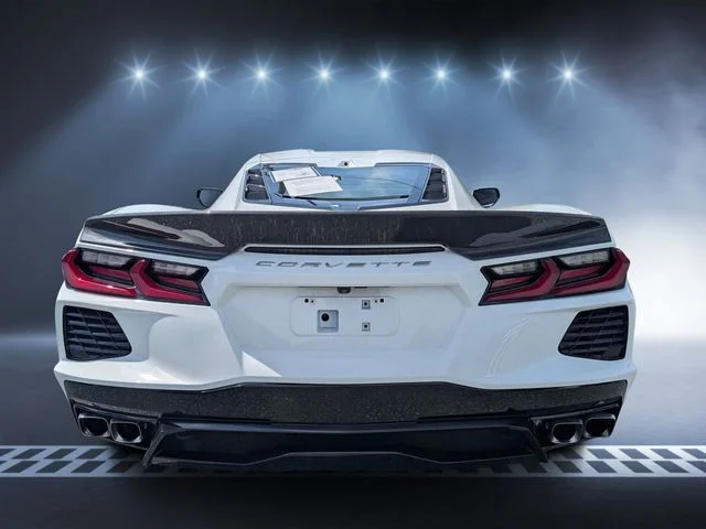 Used 2020 Arctic White Chevrolet Stingray image 4
