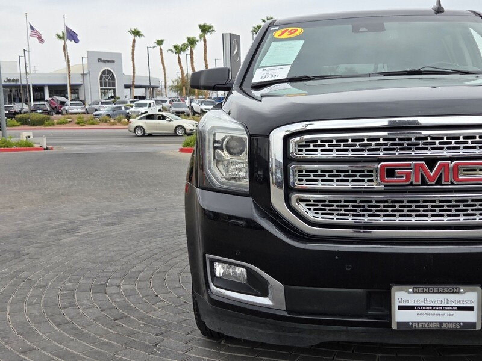 Used 2019 Onyx Black GMC SLT image 10