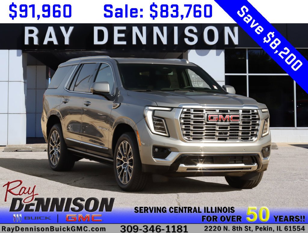 Sterling Metallic 2026 GMC Yukon SUV / Crossover Four-Wheel Drive Automatic