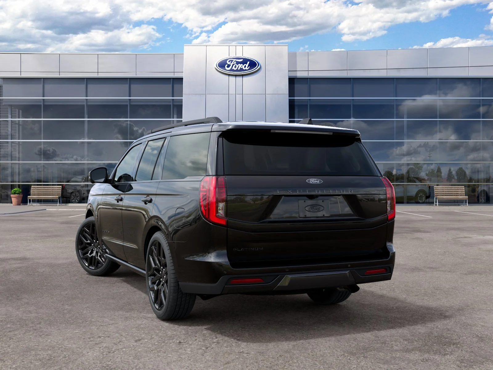 New 2027 Agate Black Metallic Ford Platinum image 31
