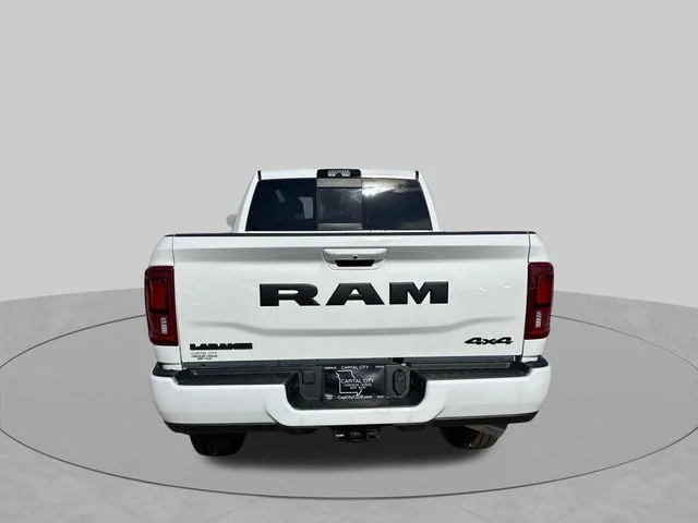 New 2026 Bright White Clear-Coat Exterior Paint RAM Laramie image 6