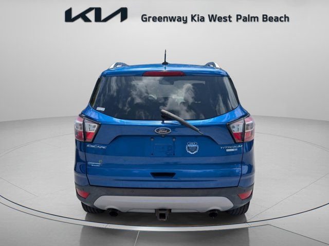Used 2017 Blue Ford Titanium image 6