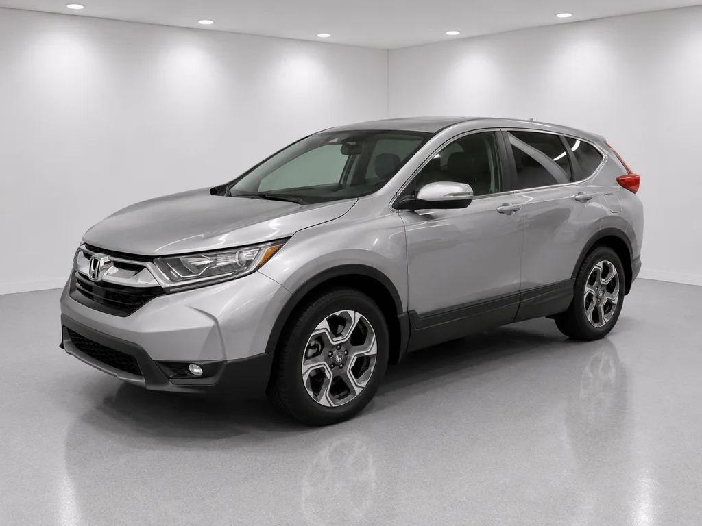 Used 2018 Lunar Silver Metallic Honda EX image 3