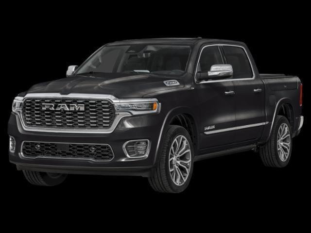 New 2026 Diamond Black Crystal Pearl-Coat Exterior Paint RAM Tungsten image 1