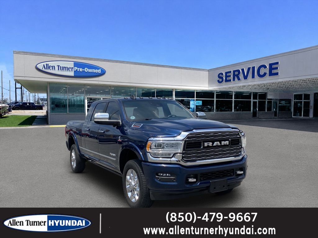 Used 2021 Patriot Blue Pearlcoat Ram Limited image 1