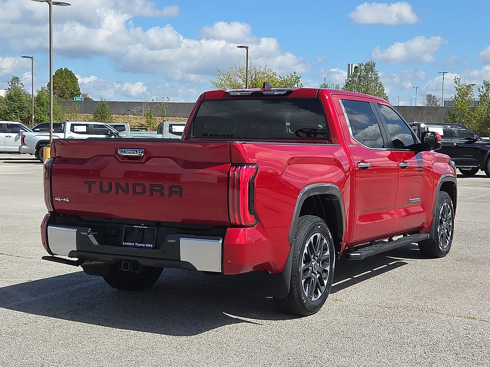 Used 2024 Supersonic Red Toyota Limited Hybrid image 5