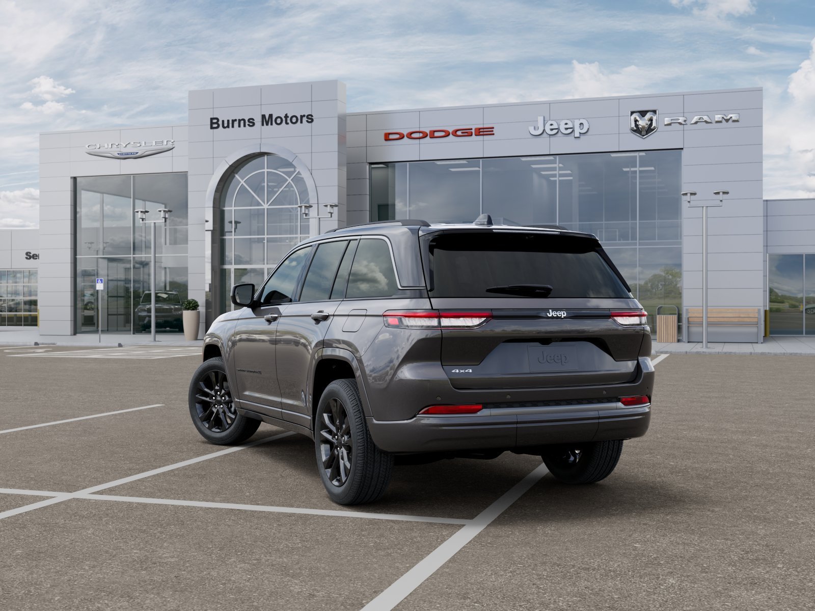 New 2026 Baltic Gray Metallic Clear-Coat Exterior Paint Jeep Limited Reserve BLACKOUT image 29