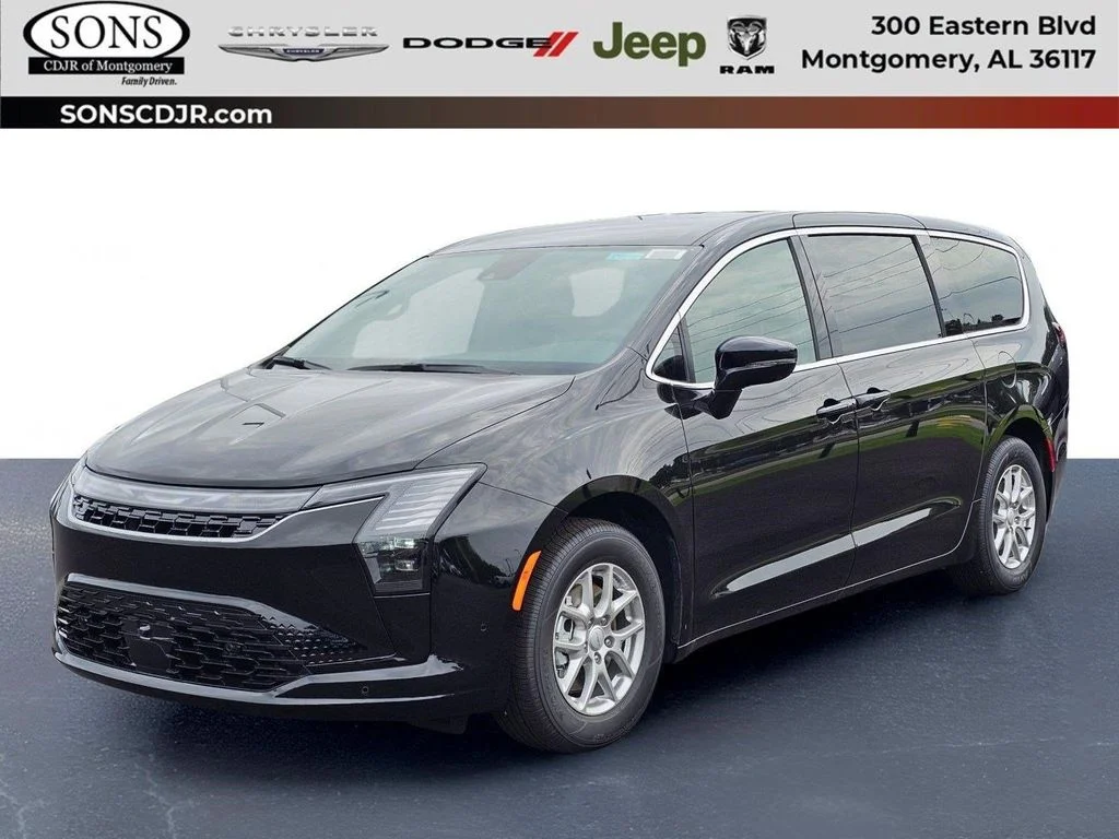 New 2027 Diamond Black Crystal Pearl-Coat Exterior Paint Chrysler Select image 1