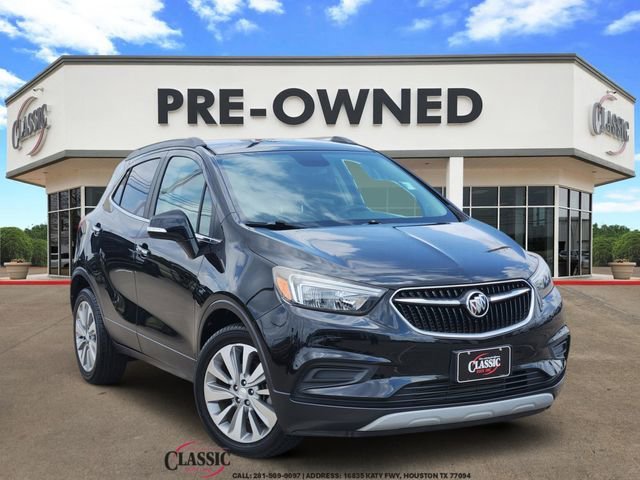 Black (Ebony Twilight Metallic) 2018 Buick Encore Preferred FWD SUV / Crossover Front-Wheel Drive