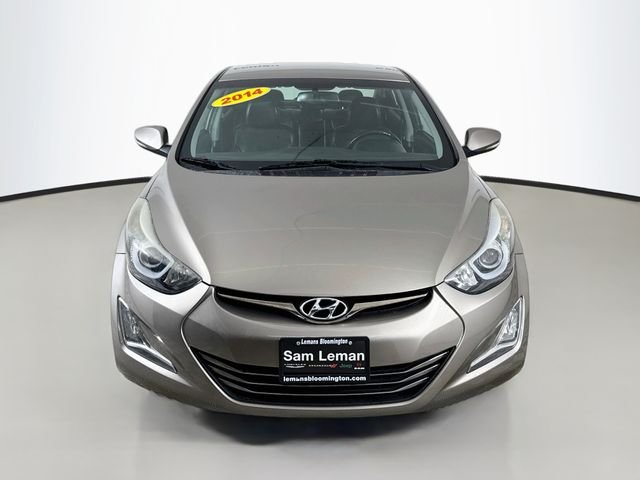 Used 2014 Hyundai Elantra Limited with VIN 5NPDH4AE8EH473456 for sale in Bloomington, IL