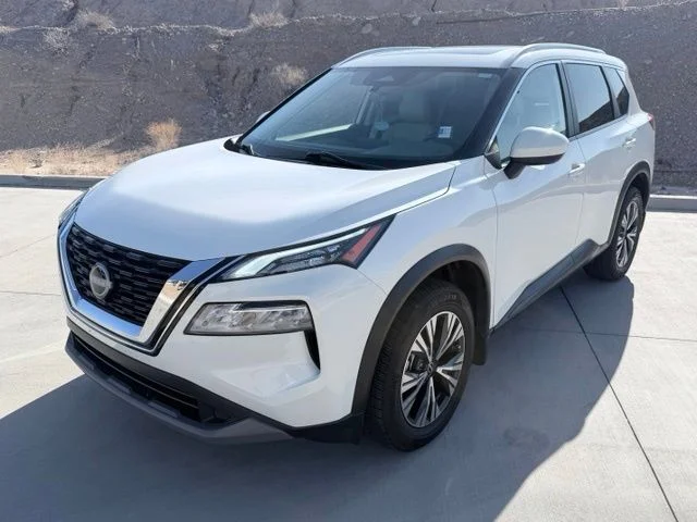 Certified Used 2023 White Nissan SV image 1
