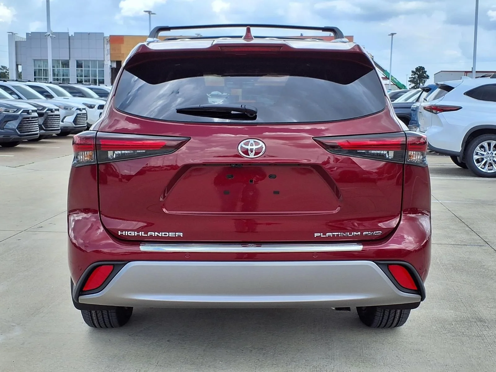 New 2026 Red Toyota Platinum image 5