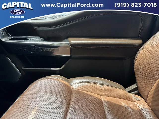 Used 2024 Blue Ford King Ranch image 29
