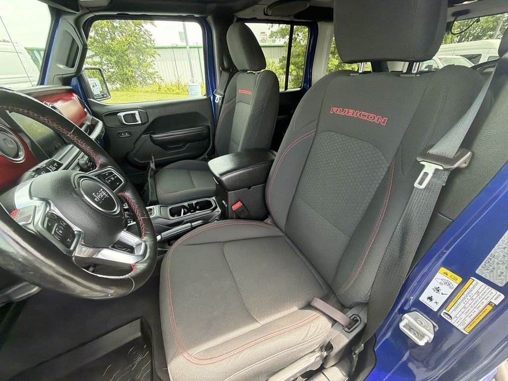 Used 2019 Blue Jeep Unlimited Rubicon image 17