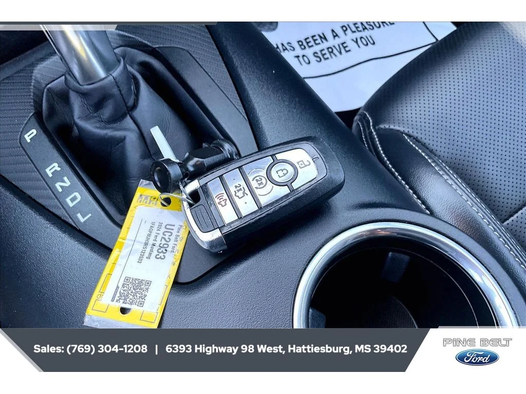 Used 2024 BLACK Ford EcoBoost Convertible image 9