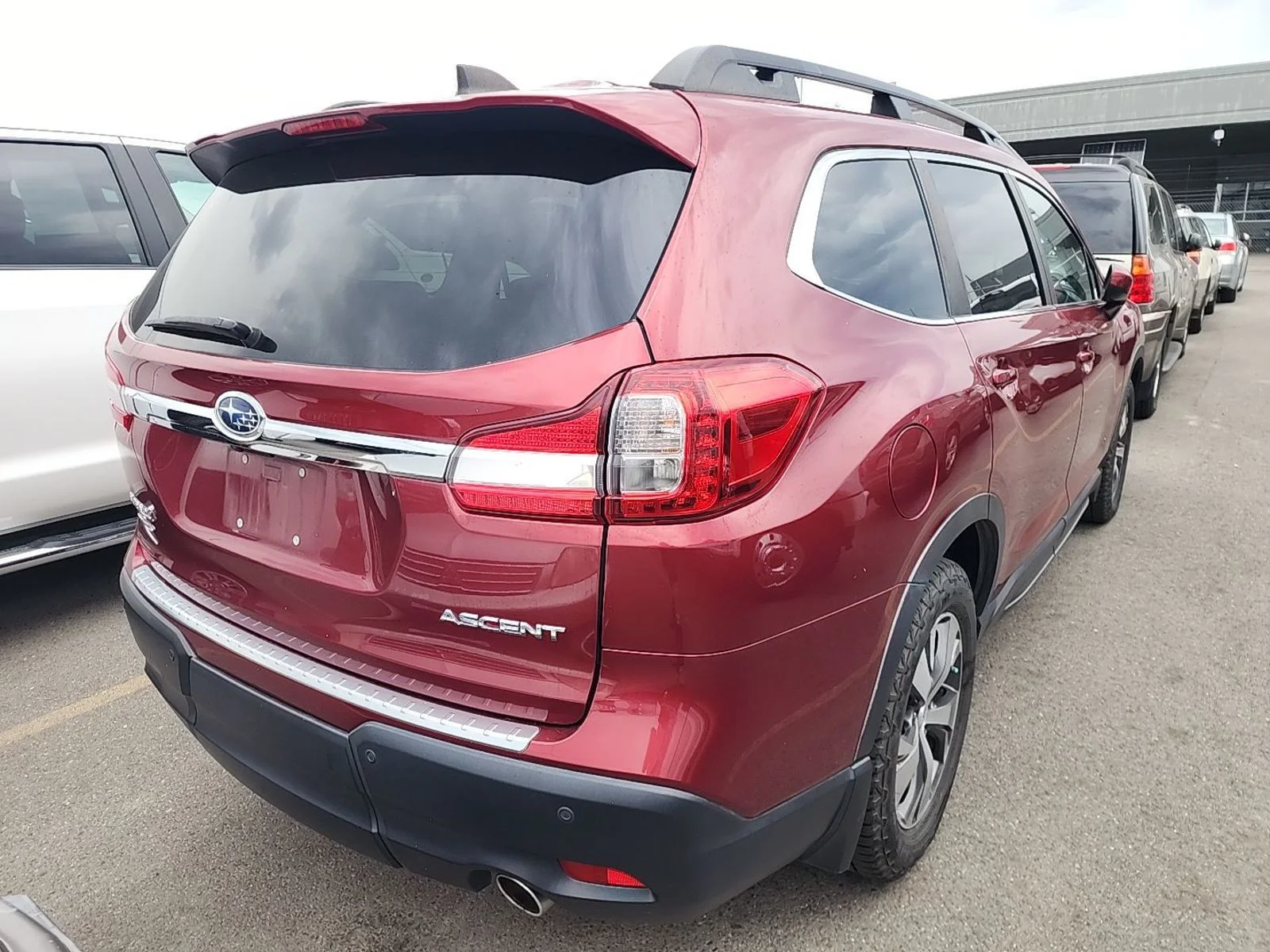 Used 2020 Red Subaru Premium image 2
