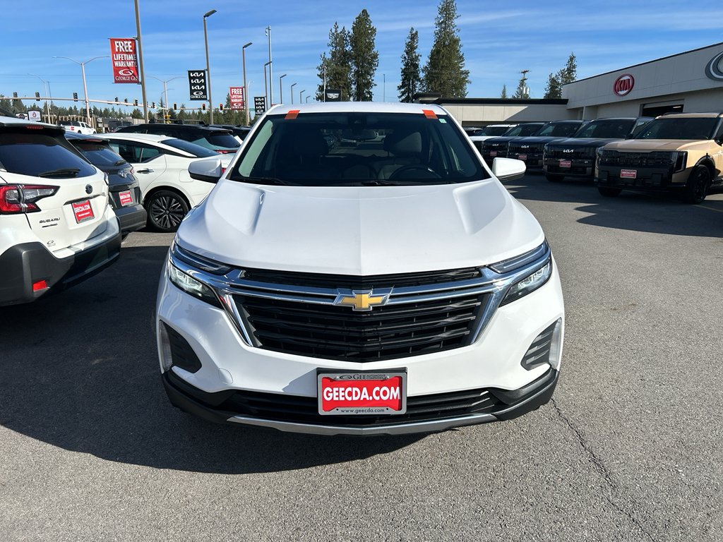 Used 2022 Chevrolet Equinox LT with VIN 3GNAXUEV8NL178395 for sale in Coeur d'Alene, ID