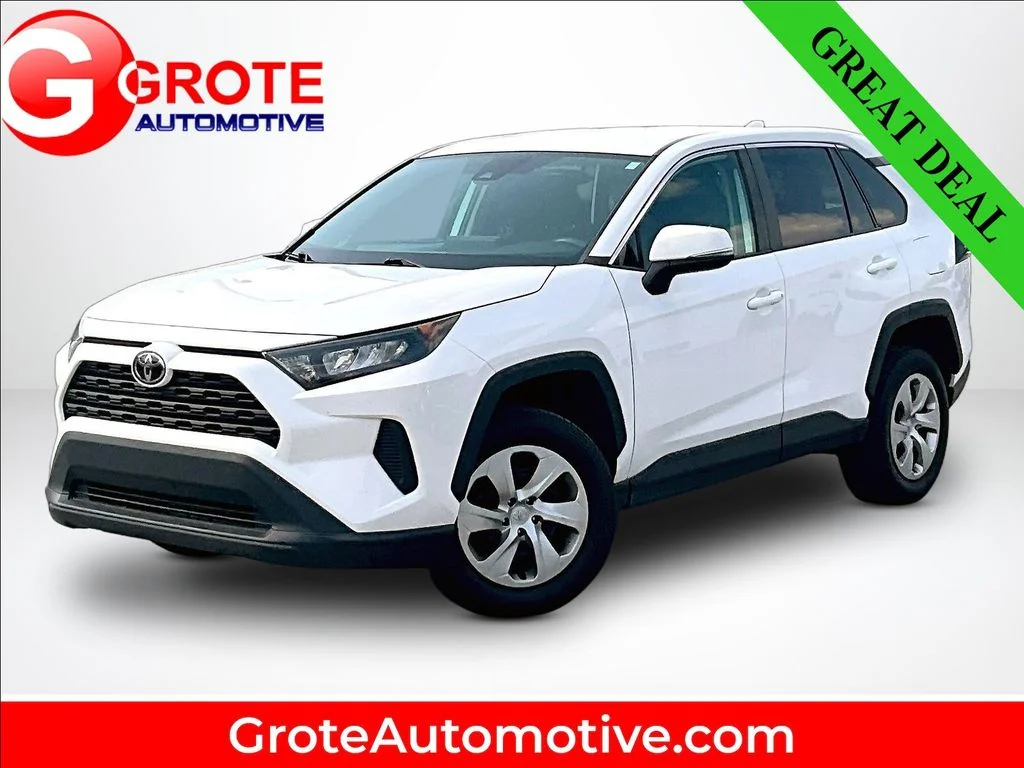 Used 2022 White Toyota LE image 1