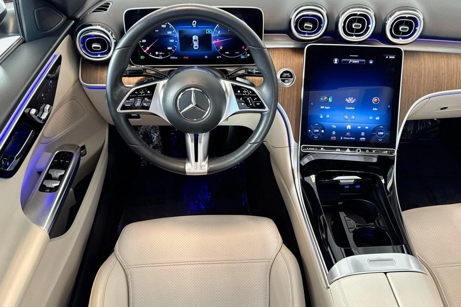 Used 2023 Polar White Mercedes-Benz C 300 image 21