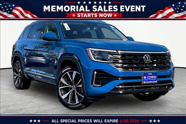 New 2026 Volkswagen Atlas 2.0T SEL Premium R-Line 4D Sport Utility