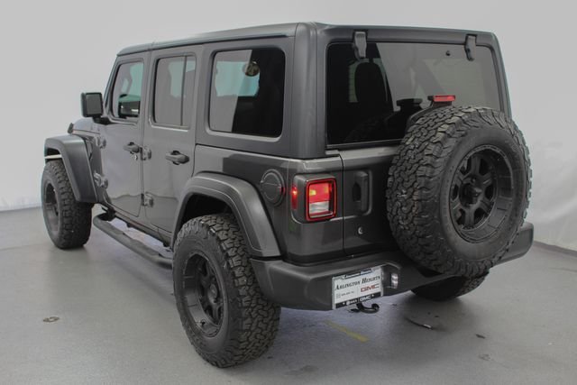 Used 2020 Gray Jeep Unlimited Sport S image 9