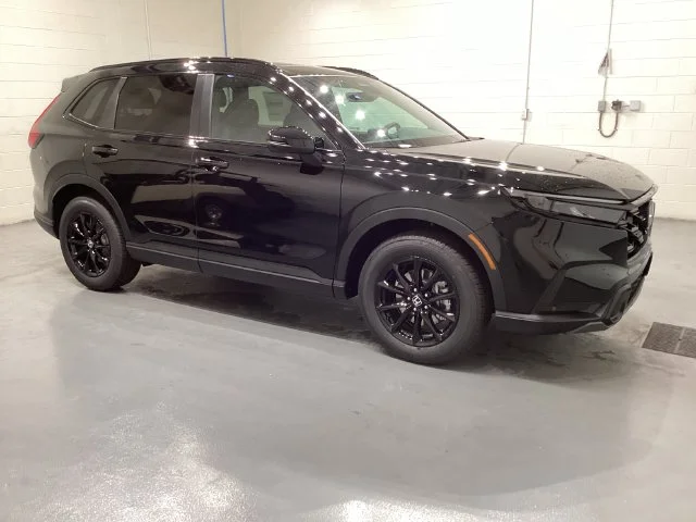 New 2027 Crystal Black Pearl Honda Sport-L Hybrid AWD image 11