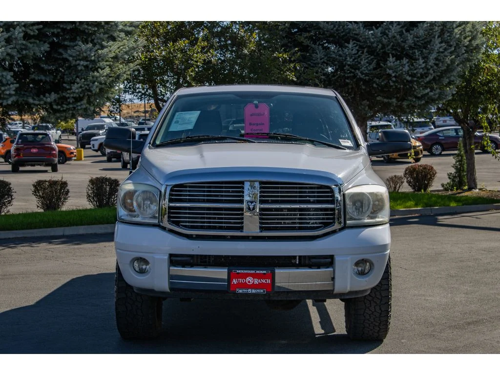 Used 2007 Bright White Clearcoat Dodge Laramie image 3