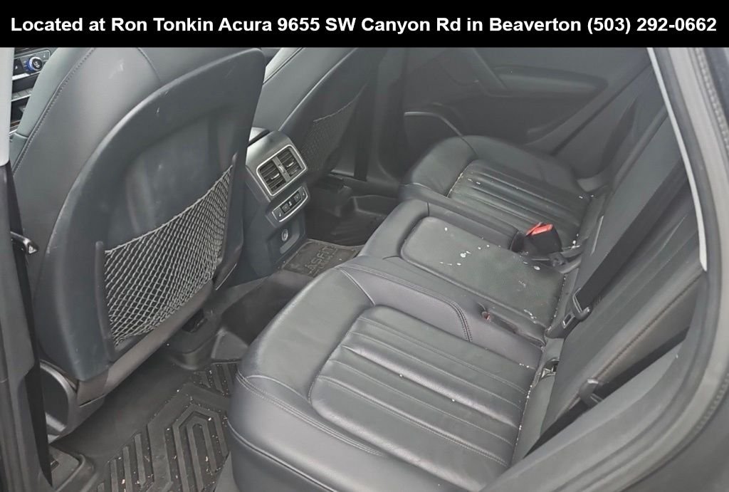 Used 2018 Gray Metallic Audi 2.0T Premium Plus image 12