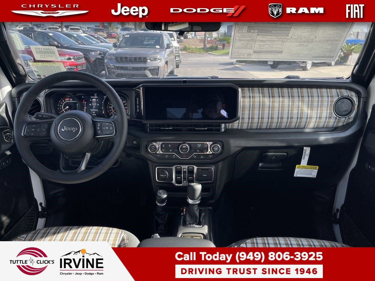 New 2026 Bright White Clear-Coat Exterior Paint Jeep 85th Anniversary image 12