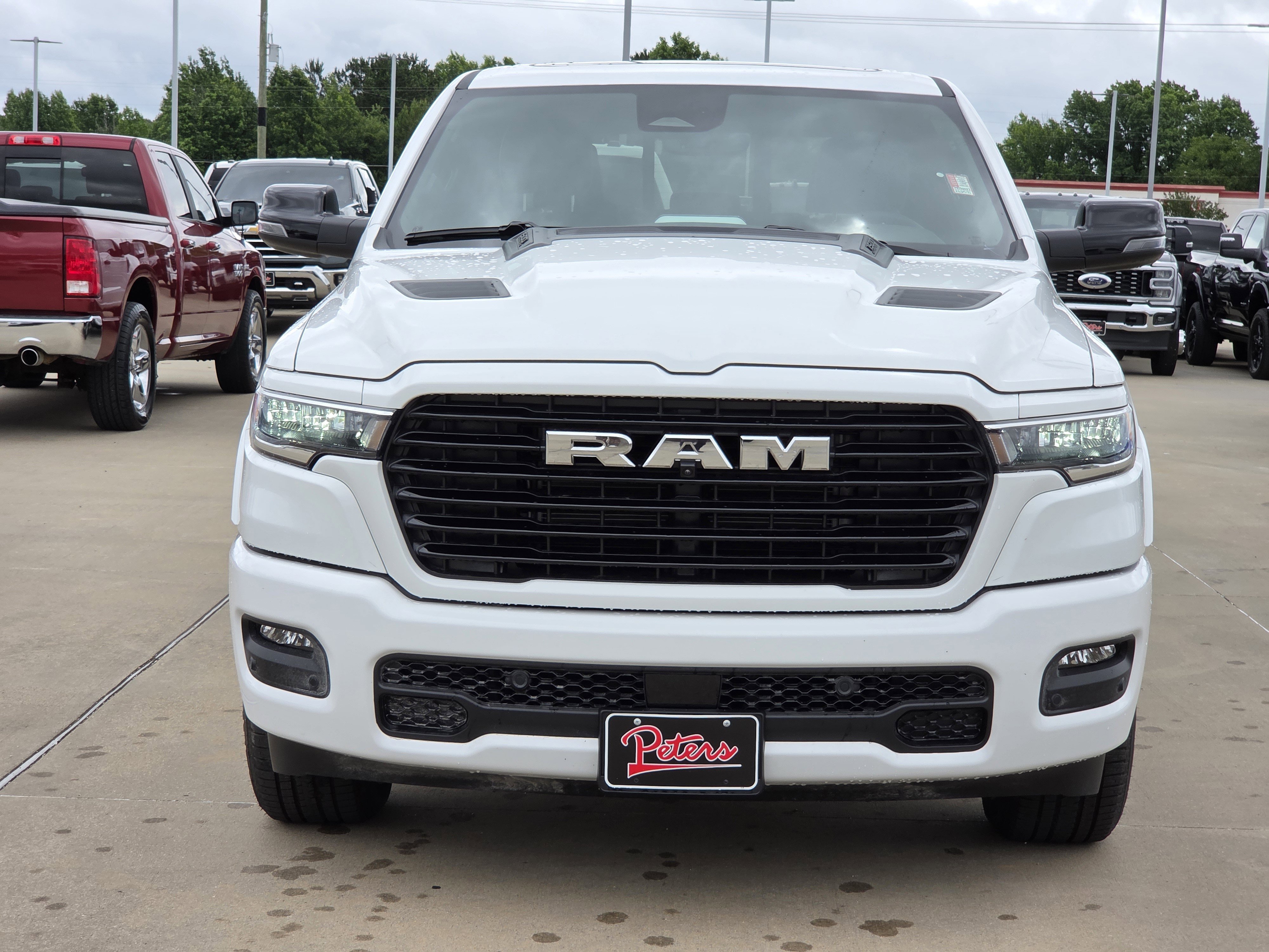 New 2026 Bright White Clearcoat Ram Laramie image 2