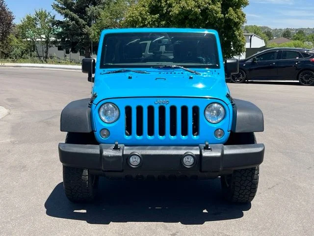 Used 2018 Blue Jeep Unlimited Rubicon image 9