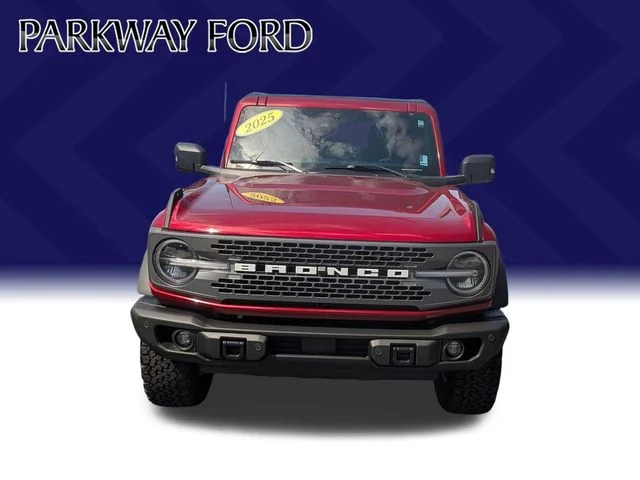 Used 2025 Red Ford Badlands image 2